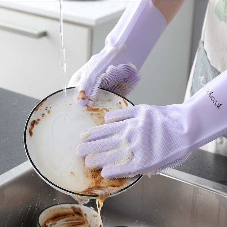 Silicone Dishwashing Gloves