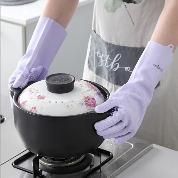 Silicone Dishwashing Gloves